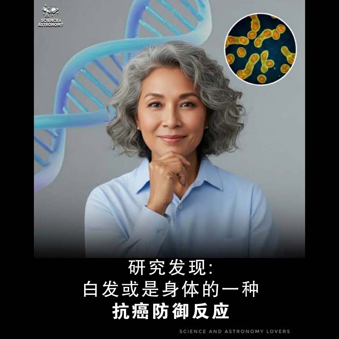 白发或与身体抑制癌变的机制相关