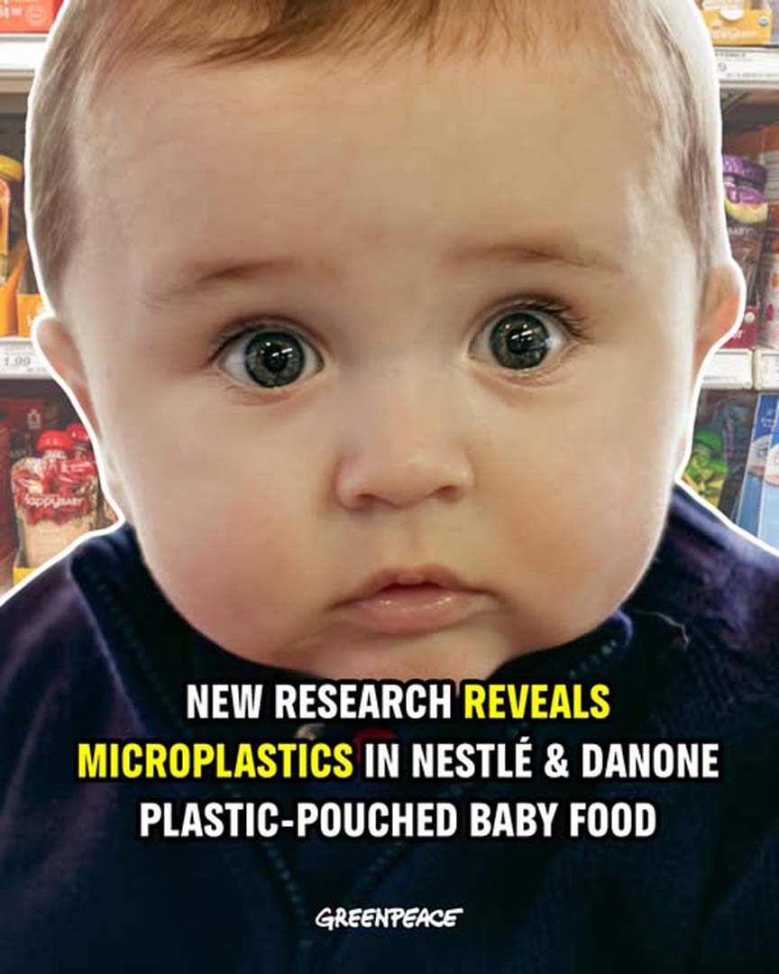 Microplastics Found in Nestlé and Danone Baby Food