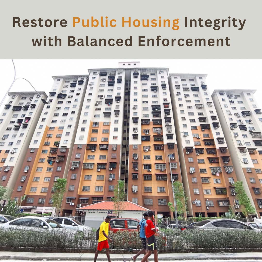 CAP backs balanced enforcement for public housing integrity