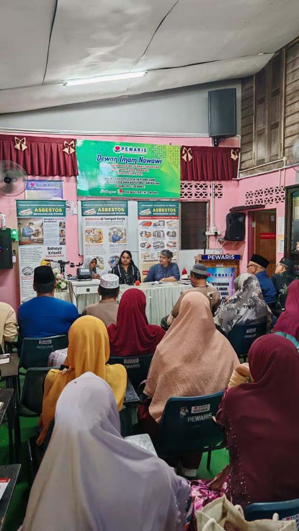 CAP’s Asbestos Awareness Raising Programme in Jitra, Kedah