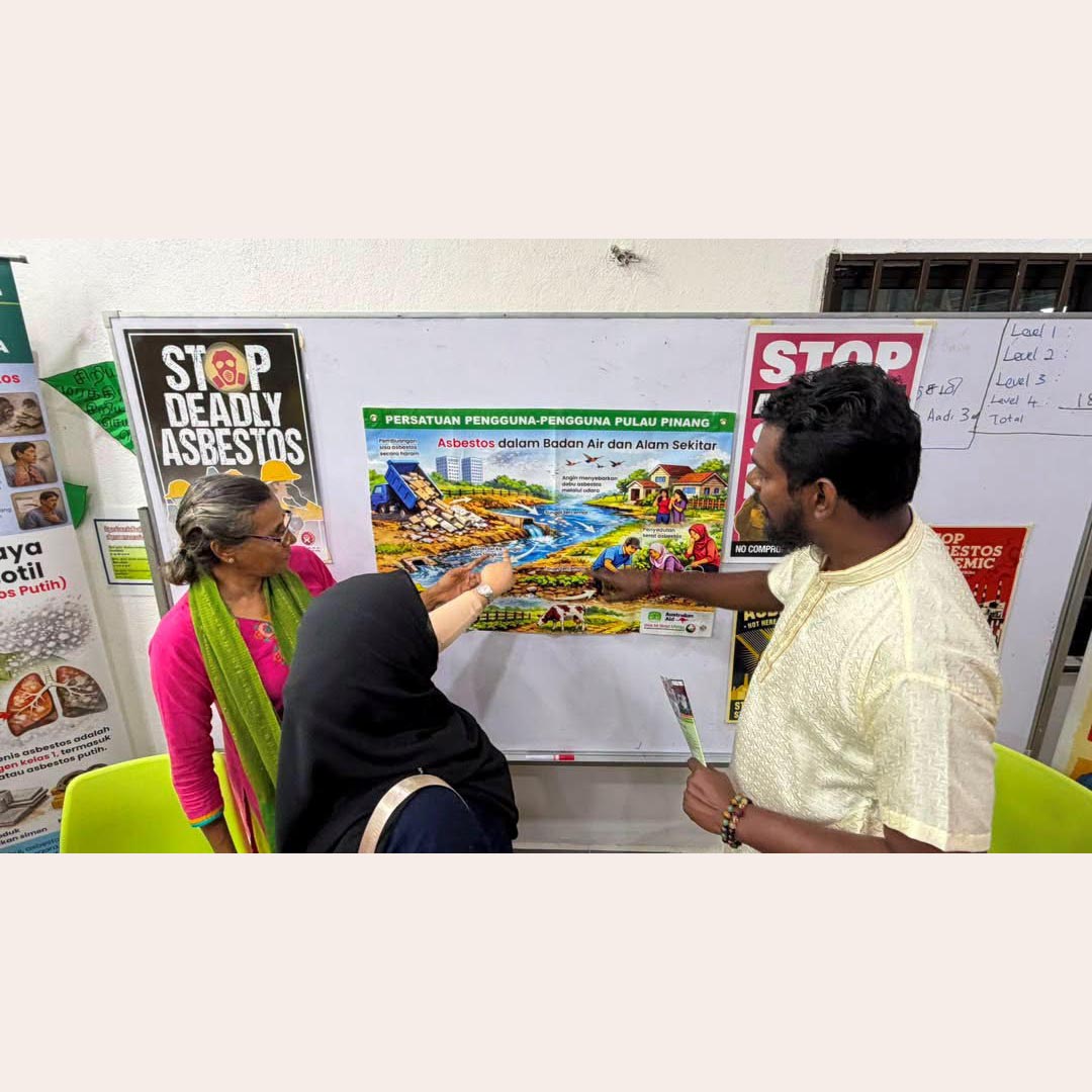 CAP’s “Asbestos Awareness” Programme in Island Glades, Penang