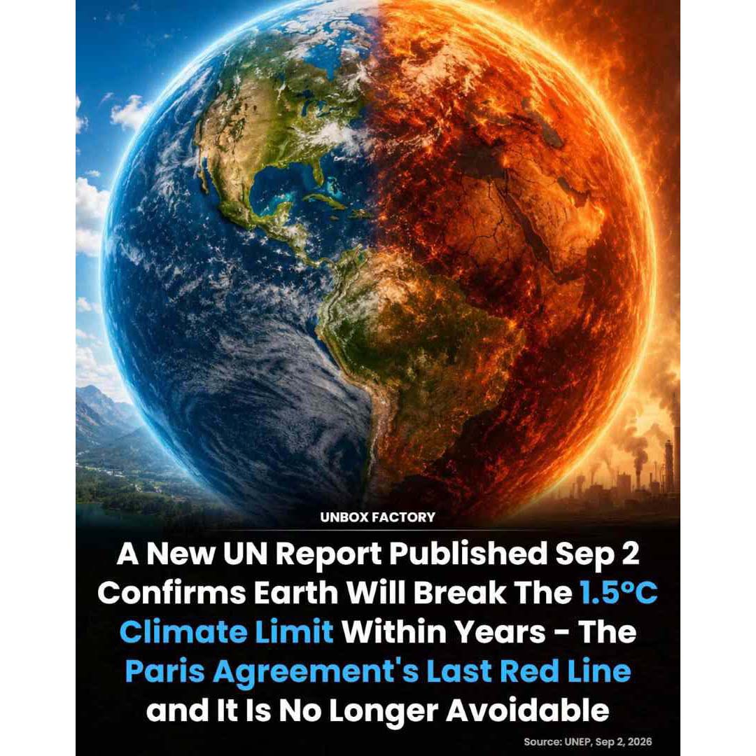 Earth Set to Overshoot Critical Global Warming Threshold, UN Warns