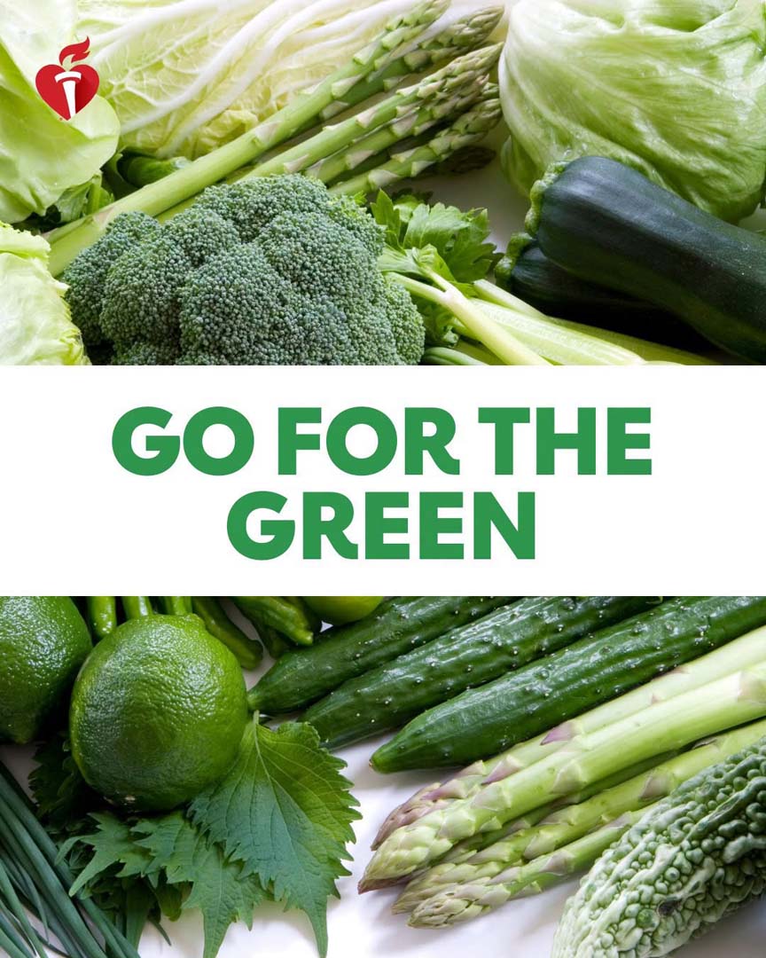 Want a Healthy Heart? Eat More Greens